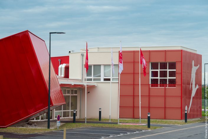 Photographe architecture extérieur Stade de Reims Bruno Gouhoury