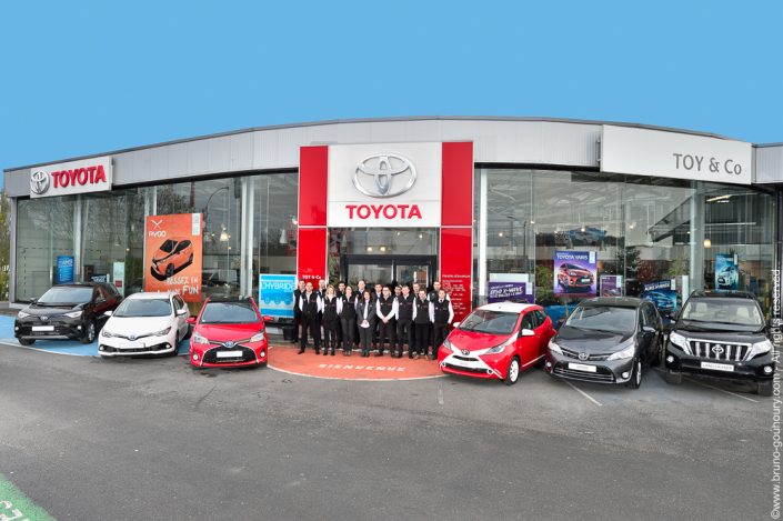 photographe corporate poster carte voeux calendrier groupe toyota
