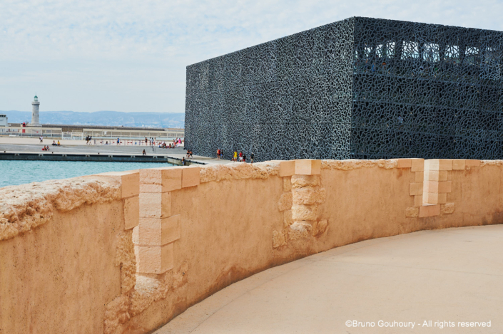 marseille mucem fort patrimoine tourisme architecture Le Mucem et le fort Saint-Jean