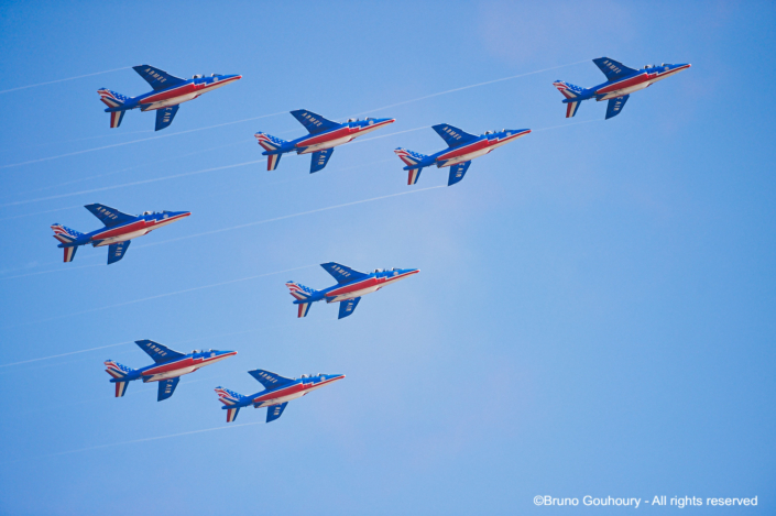 Patrouille aérienne France 14 juillet Patrouille de France en évolution